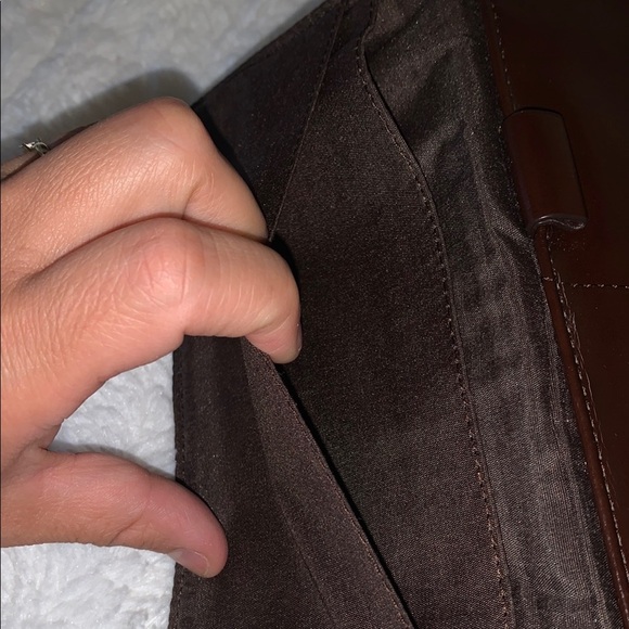 Giani Bernini Brown and Black Logo Wallet - Picture 15 of 17